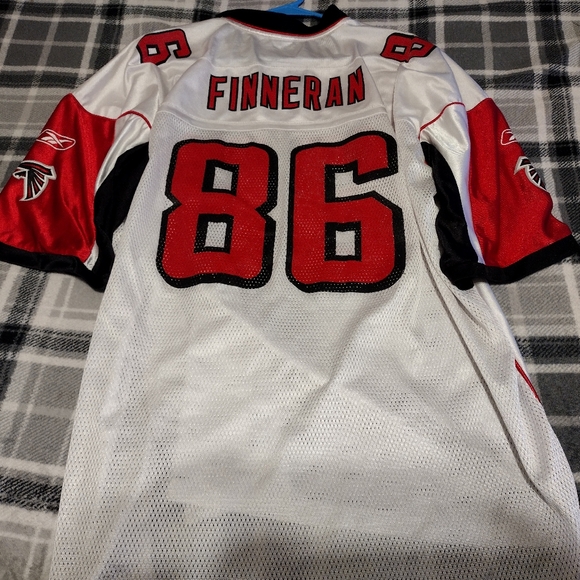 Brian Finneran Vintage Reebok Atlanta Jersey XXL - Picture 2 of 2